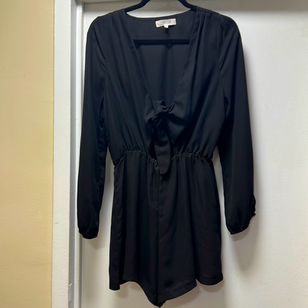 WYLDR Black Romper Long-sleeve